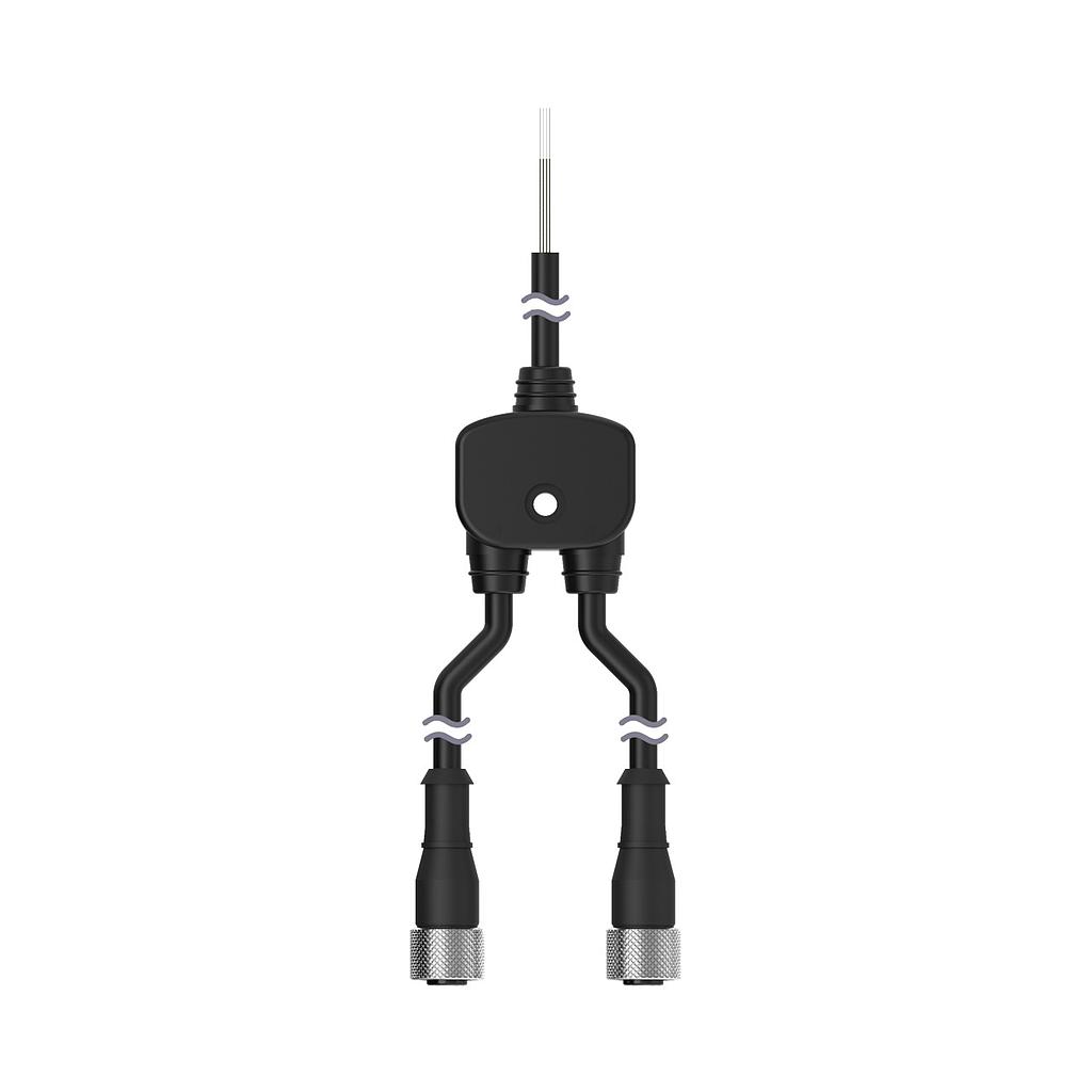 Splitter Flying Leads to M12F and M12F connectors (CSB-UNT425M1241)