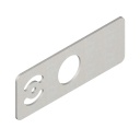 AUTOMOTIVE BRKT STRAIGHT LEGEND PLATE (SMBAMS30PL52)