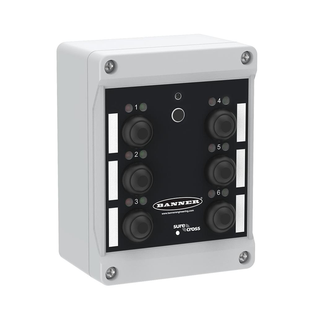 Wireless Q120 Pendant Node 900 MHz 1W, DX80N9Q120BL-RG-NB