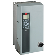 VLT Aqua Drive FC 202, 2.0 HP / 1.5 KW, 380-480 VAC, 3 Phase, IP55, FC-202P1K5T4E55H2XGX3SXSXXXXAXBXCXXXXDX