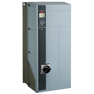 VLT Aqua Drive FC 202, 100 HP / 75 KW, 380-480 VAC, 3 Phase, IP55, FC-202P75KT4E55H2XGX3XXSXXXXAXBXCXXXXDX
