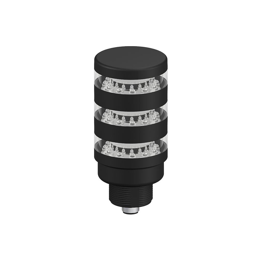 TL50 Pro Tower Light with IO-Link, Beacon Black Housing: 3-Segment (TL50BL3KQ)