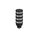 TL50 Pro Tower Light with IO-Link, Beacon Black Housing: 4-Segment (TL50BL4KQ)