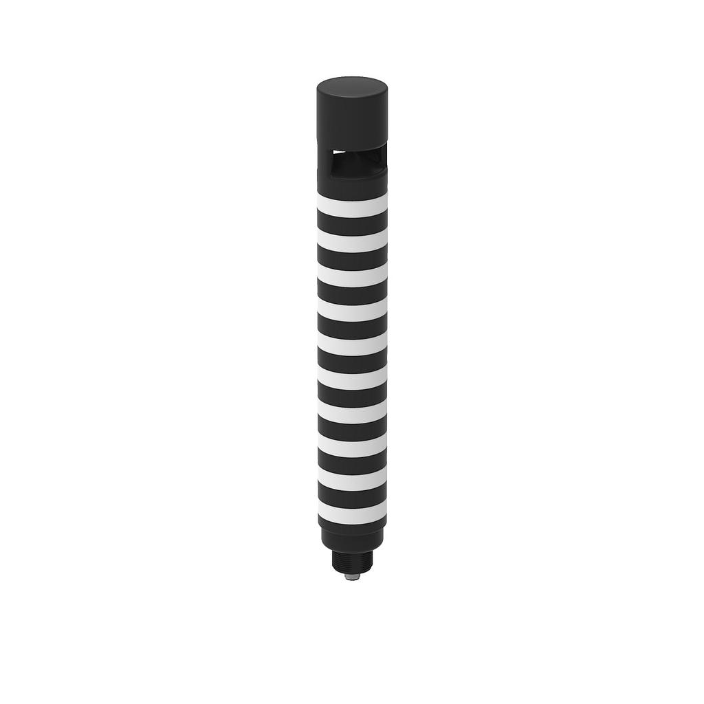 TL50 Pro Tower Light with IO-Link Sealed Omni-directional Audible, Compact Black Housing: 10-Segment (TL50C10AOSKQ)