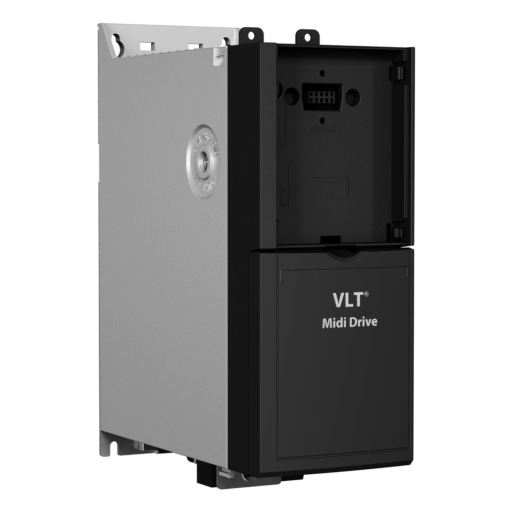 VLT Midi Drive FC 280, 0.75 HP / 0.55 KW, 200-240 VAC, 1 Phase, IP20, FC-280PK55S2E20H1XXCXXXSXXXXAX