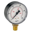 100 Series Pressure Gauge, 0 psi to 3,000 psi, Black Steel Case