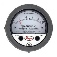 Series 605 Magnehelic® Differential Pressure Indicating Transmitter 0-3"wc