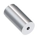 Extended Range Lens for use with Individual Glass Fiber Optics Stainless Steel 480C Degree Temperture Rating (L16FSS)