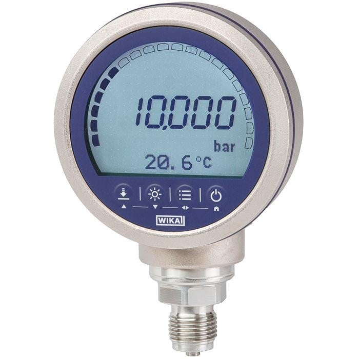 Wika CPG1500 Series Precision Digital Pressure Gauge, 0-300 PSI, Bluetooth, 1/4" NPT
