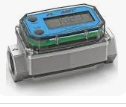 Flomec G2 Series, Turbine Flow Meter, 1" NPTF, Pulse Out, 4-20mA, Stainless Steel Body for Petro Chem, Water, and Solvents