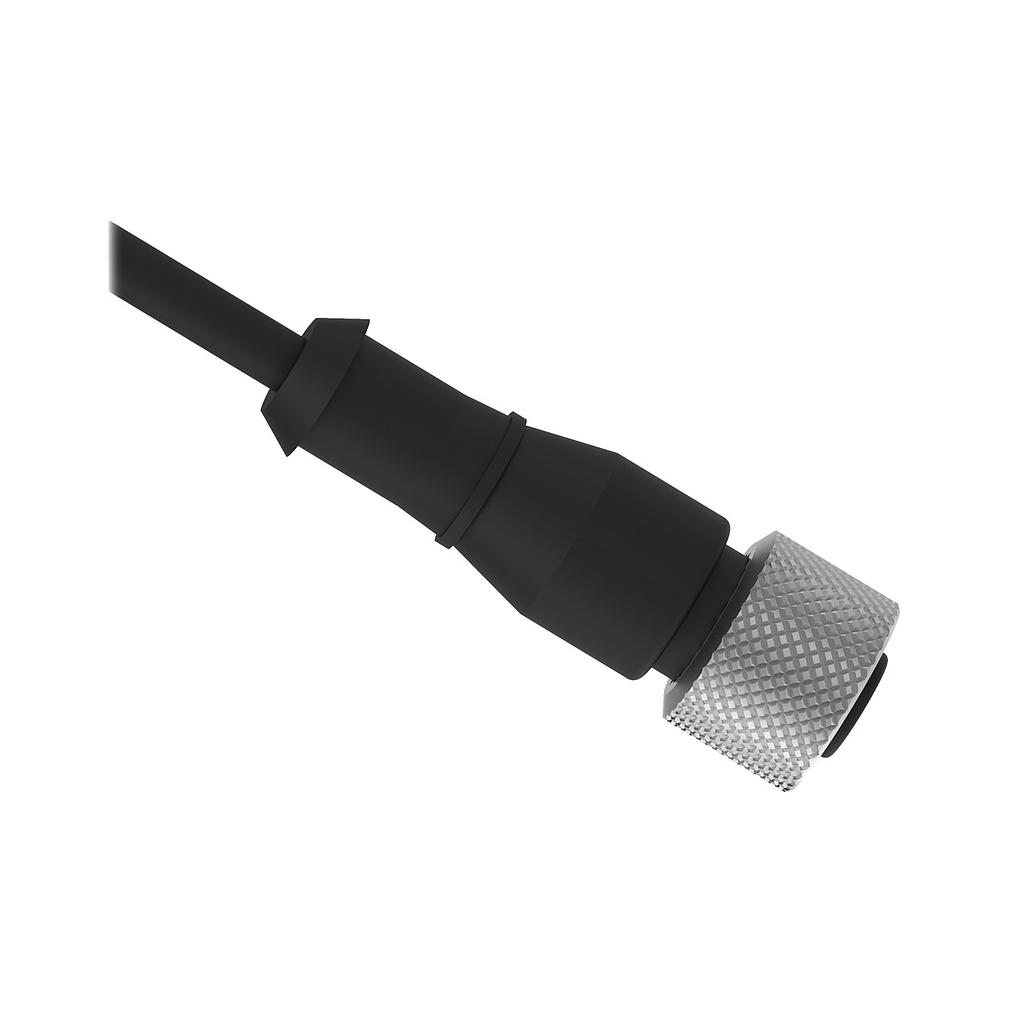 Cordset A-Code M12 Single Ended (MQDC-406-PUR)