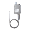 Barksdale Temp SW SPDT 50/300F Single Set Point W/302 SS Armor, SS Wetted Material, NEMA 4 Enclosure, 1 Amp @125Vac, Gold Contacts