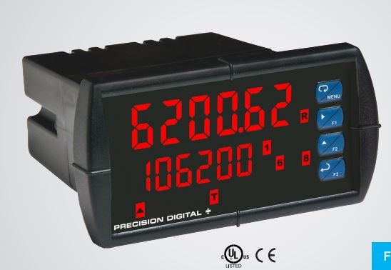 Precision Digital PD6100 ProVu Strain Gauge, Load Cell & mV Digital Panel Meter