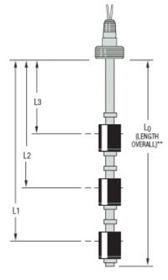 GEMS LS-800-2-BR-BN-SPST-100-GR2-3