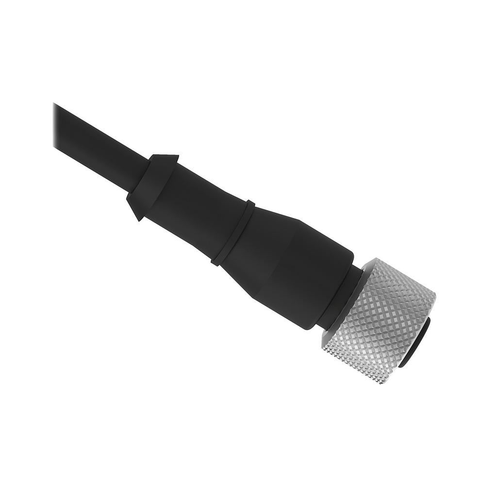 Cordset A-Code M12 Single Ended (MQDC-402)