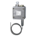 Barksdale Remote Mount Temperature Switch, Dual switch (2 SPDT), NEMA 4 Enclosure, -50/150F range, 6FT Capillary