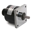Dynapar HR25 Series Encoder, Enclosed with Shaft Seal, 1000PPR, Flange Mount, 3/8" Shaft, Side Mount Connector, Differential with Index, 5-26V In, 5-26V Line Driver Out, LED Output Indicator