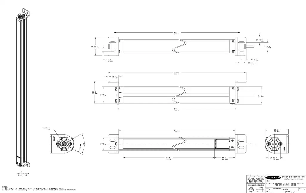 : Ez-Screen - Cascade, Emitter (SLSCE30-900P4NT)