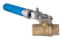 250N SRL Full-Sfer Series Full Port Brass Ball Valve FNPT Threaded w/ Spring Return Handle