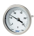 WIKA TG53.5"/S, 0-200F THERMOMETER, 1/2" CONNECTION, INSTRUMENT GLASS, IP66/NEMA 4X