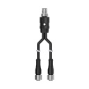Splitter M12M to M12F and M12F connectors (CSRB-M1240M1243)