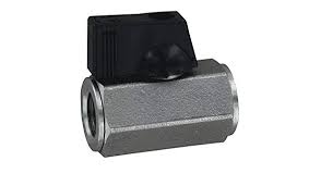 MINI STAINLESS STEEL BALL VALVE 1/2" M X F