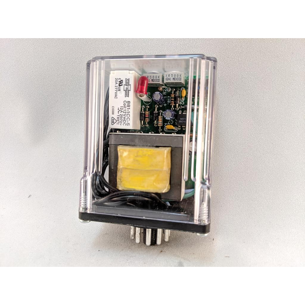 Warrick Series 16VM Field Selectable Sensitivity, Inverse Operation, 0-700k Sensitivity (Resistors Included), 120 VAC, 11 Pin Octal Socket Mount, NEMA 4 Enclosure