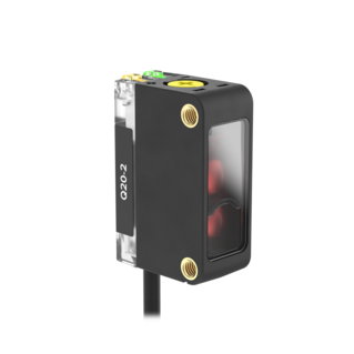 Q20-2VNLP-2M Q20-2 Series: Polarized Retroreflective with Pot. Range: 5 m, Input 10-30 V dc. Output: Complementary, 1 NPN. 2 m 4-conductor Cable