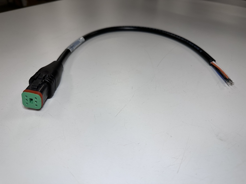 Turck Actuator and Sensor Cordset, Connection Cordset (DTM06-12SA-0999-1M)