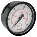 DETAILS Pressure Gauge, 2.5" ABS Case, Copper Alloy Internals, 1500 psi/kPa, 1/4 NPT Back Conn, Chrome Front Flange