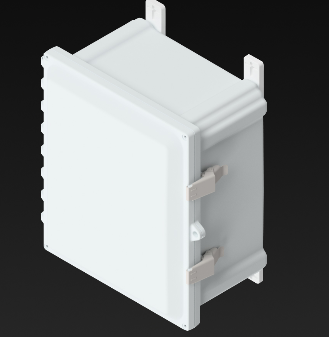 Heartland Series Polycarbonate Enclosure 10 x 8 x 6 in. w/Stainless Steel Latches