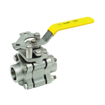 Ball Valve- 1-1/4"SW,1500CWP,3PC,SS