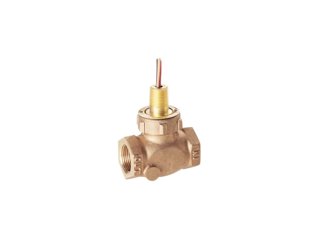 Gems FS-200 Series Flow Switch 2.0 GPM Flow Setting, 1" NPT Female, Bronze, Straight-Through