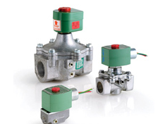 ASCO Gas Shutoff Valve 1" NPT, Aluminum Body, Normally Closed, 0-0.5PSI, CSA Approvals, 900,000 BTU