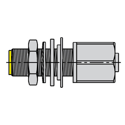 Turck DeviceNet™ Receptacle, Panel Feed-through (FKM FS 57/M12)