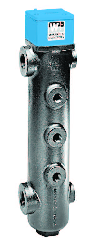 3K SERIES LEVEL FITTING, LONG EXTERNAL MOUNT SIDE CHAMBER, 3 PROBES, 13" LENGTH