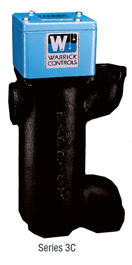 Series 3C Short External Mount Side Chamber, 2 Probes, 6" Long Each, Red Brass Body