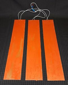 Watlow Silicone Rubber Heater, 4" x 5", 120 VAC, 100Watt