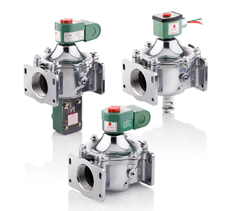 8214 Series Gas Shutoff Valve 3/4 X 1-5/ 2NC ALUMIN15.8/F W, 24V DC Power