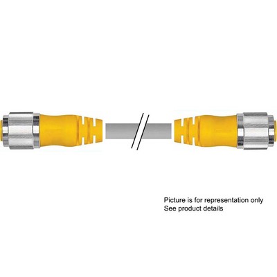 Turck Hazardous Location Cordset, Extension Cordset (P-RSV RKV 190-1484XL-5M)