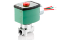 263 Series 2-Way Solenoid Valve, 3/8" NPT, 110 VAC, SS Body, 2 Way-2/2, Normally Open, Explosion Proof