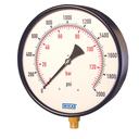 Wika 2x1.11 Series 10" SS Dry Boiler Gauge, Brass or SS Wetted Parts