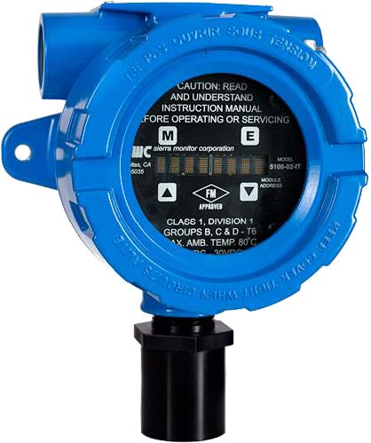 SMC Sentry 5100-IT Sulfer Dioxide Detector, 3/4" NPT Alum. Enc, Relays: Sentry / RS-485 / 4-20mA / DI