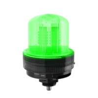 K100PBLZGYRQ, K100 Pro Hazardous Beacon. 100-240 V ac; Polycarbonate; IP66, IP69K. Green, Yellow, Red. W/ Audible 5-pin Micro Integral QD