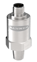 BANNER PGPS100PSIG-C-I-Q Pressure Sensor, 0-100 PSIG, 4-20 mA, Stainless, 1/4NPT, M12