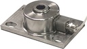 Kistler Morse LD3 Compression Load Cell, 5k lbs Rated Load, Ambient Temp 0째 to 100째 F, 15 ft Cable, Brushed Finish