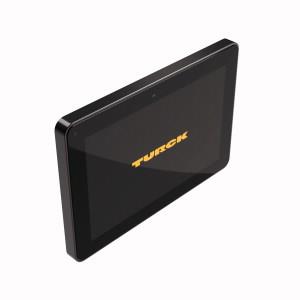 Turck TXF700 HMI Product Series in IP67, 10 Display with TX VisuPro Runtime, Metal Housing with full IP67 Protection, Glass Front with Capacitive Touch" (TXF710-00VP20)