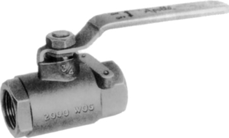 Apollo ½” 2-piece Standard Port Ball Valve, Threaded Ends, 316SS (Replacement for the 7610301A)
