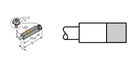 Turck Magnetic Field Sensor, For Pneumatic Cylinders (BIM-INT-Y1X 7M)