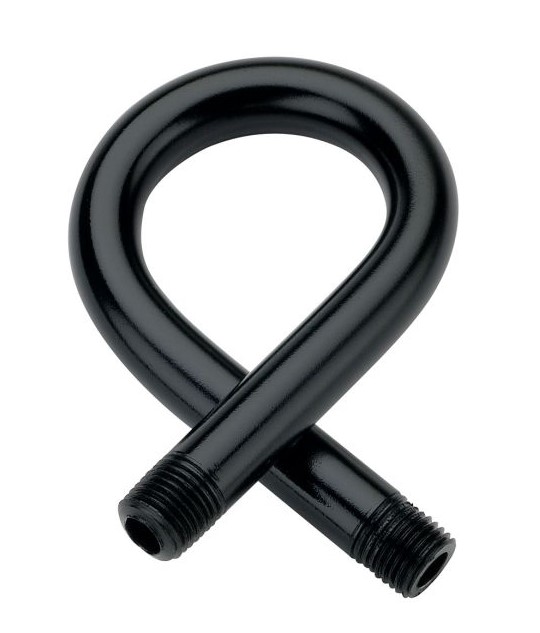 Welded Steel, Schedule 40, 90 Degree Coil Style, 1/4" NPT Pigtail Steam Siphon